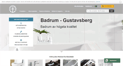 Desktop Screenshot of gustavsberg.com