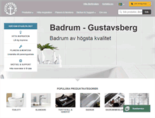 Tablet Screenshot of gustavsberg.com